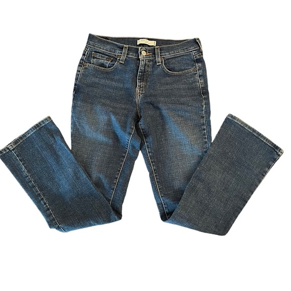 Levi's 515 Vintage Bootcut Mid Rise Stretch Denim Jeans Size 4 - Picture 1 of 4